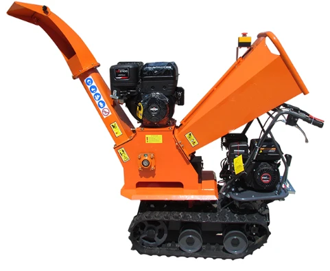 Dual-Engine Self-Propelled Tracked Wood Chipper factory Dual-Engine Self-Propelled Tracked Wood Chipper factory